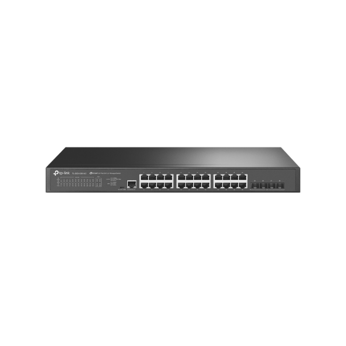 TP-LINK JetStream 24-Port 2.5GBASE-T L2+ Managed switch with 4 10GE SFP+ ports