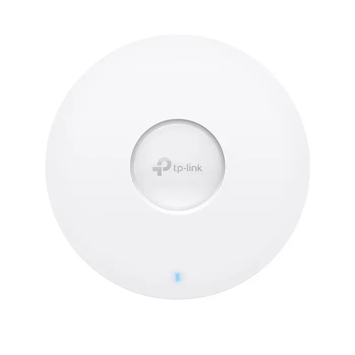 TP-Link Omada AX3000 bežična pristupna točka stropna Dual-Band Wi-Fi 6 (AP) 574Mbps/2402Mbps (2.4GHz/5GHz), 802.11ax/ac/n/g/b/a, 1×1GbE, 802.3at PoE, 2×interna antena