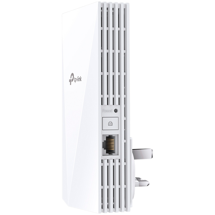 TP-Link RE700X - AX3000 Wi-Fi 6 Range Extender - 2.40 GHz, 5 GHz - Internal - 1 x Network (RJ-45) - Gigabit Ethernet - 12.50 WAX3000 WI-FI 6 RANGE EXTENDER ACCS -