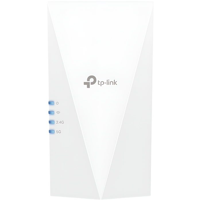 TP-Link RE700X - AX3000 Wi-Fi 6 Range Extender - 2.40 GHz, 5 GHz - Internal - 1 x Network (RJ-45) - Gigabit Ethernet - 12.50 WAX3000 WI-FI 6 RANGE EXTENDER ACCS -
