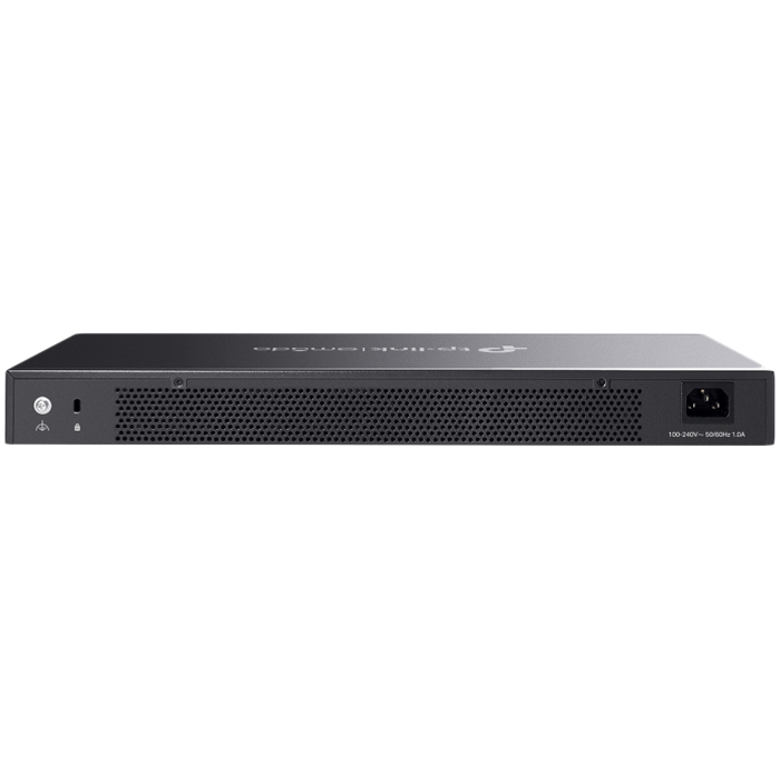 TP-Link SG3452 Omada 48-Port Gigabit L2+ Managed Switch with 4 SFP Slots, 48× Gigabit RJ45 ports and 4× Gigabit SFP slots, Static Routing, VLAN, ACL, QoS, IGMP Snooping, ERPS, Zero-TouchProvisioning, 