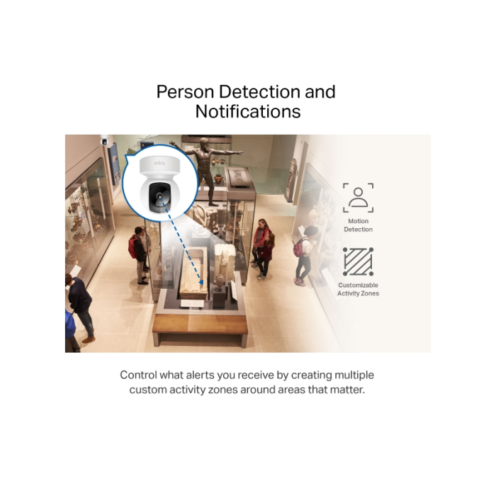 TP-LINK Tapo C212 2k 3MP Pan/Tilt WiFi security camera