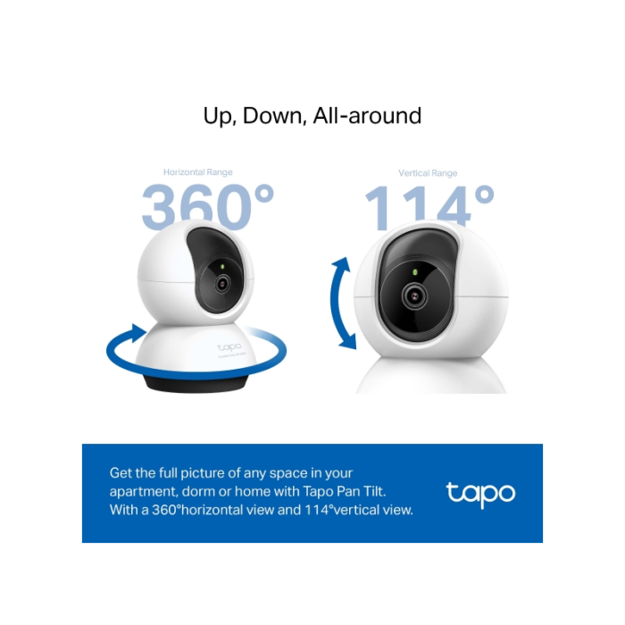 TP-LINK Tapo C220 2k 4MP QHD WiFi Pan/Tilt Security Camera
