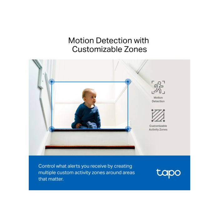TP-LINK Tapo C220 2k 4MP QHD WiFi Pan/Tilt Security Camera