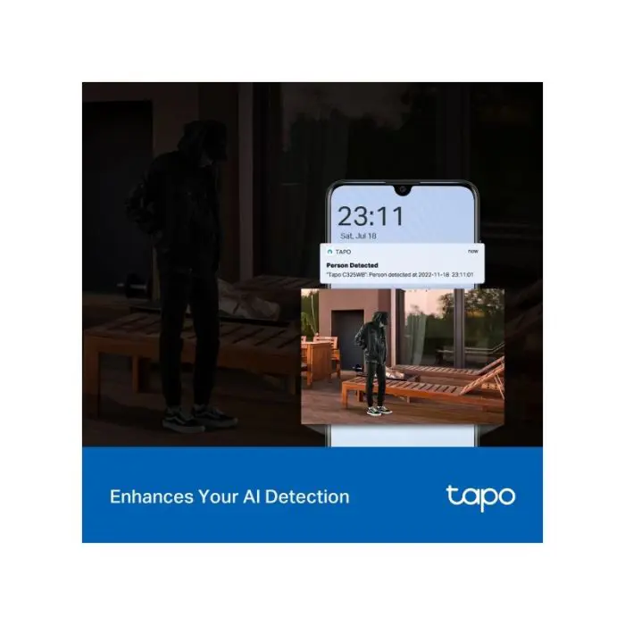 TP-LINK Tapo C325WB 2K QHD outdoor Wi-Fi security camera