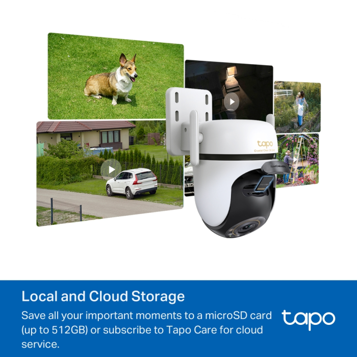 TP-LINK Tapo C530WS 3K 5MP 360° Pan/Tilt zunanja Wi-Fi varnostna kamera