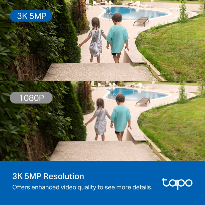 TP-LINK Tapo C530WS 3K 5MP 360° Pan/Tilt zunanja Wi-Fi varnostna kamera