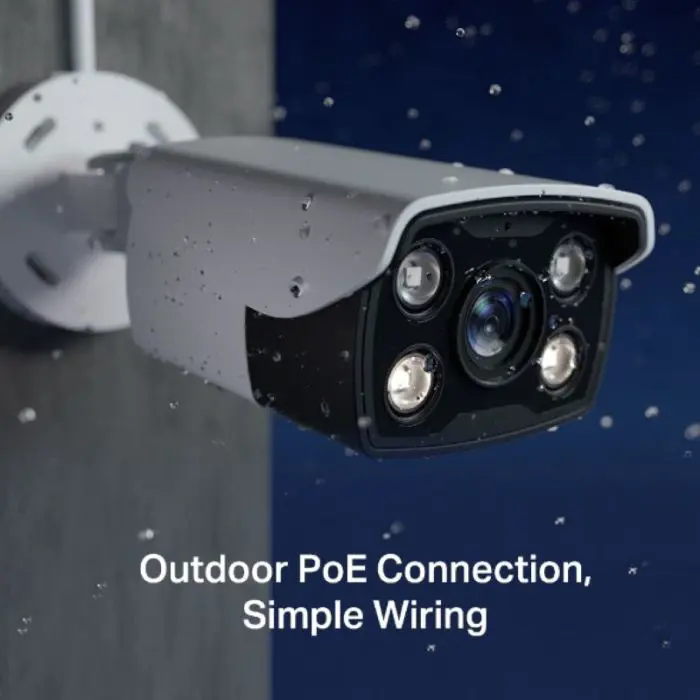 TP-LINK VIGI 3MP Outdoor Full-Color Bullet Network Camera C330 6mm