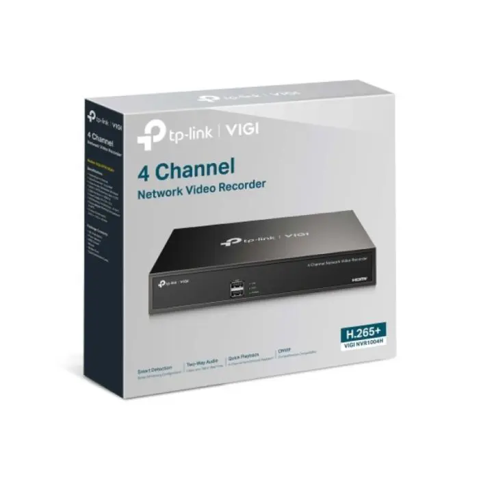TP-LINK VIGI 4-channel network video recorder