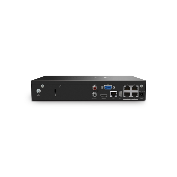 TP-LINK VIGI 4-channel PoE+ network video recorder 24/7