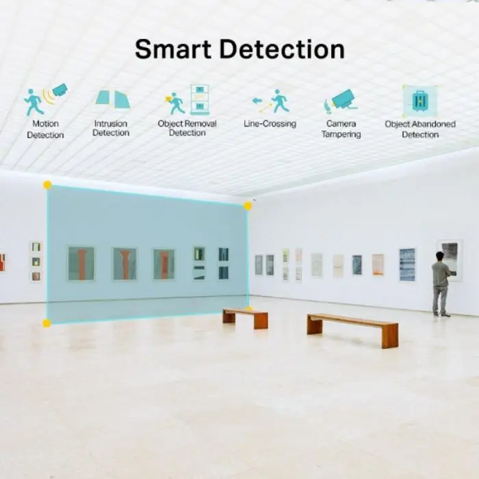 TP-LINK VIGI 4MP IR Dome Network Camera (up to 2560 × 1440 H.265+ 30fps)