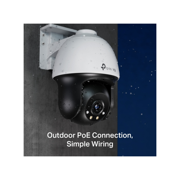 TP-LINK VIGI 4MP outdoor Full-Color Pan Tilt network camera (up to 2560X1440 H.265+ 30fps)