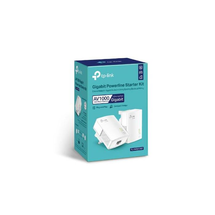 TP-Link TL-PA7017 KIT, Gbit powerline adapter