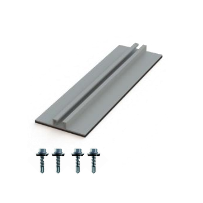 Trapezoidal rail 400 mm/ MEDIUM (25 mm), EPDM