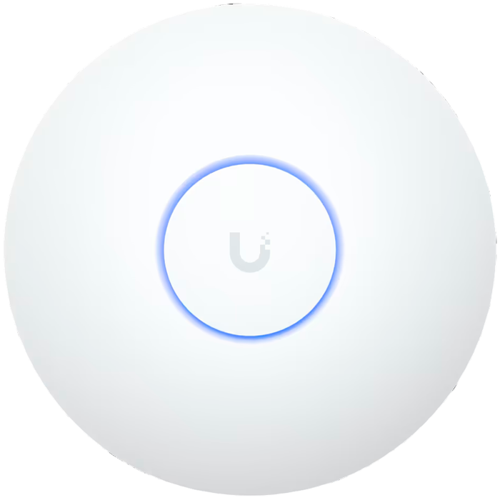 Ubiquiti UniFi U7-LR Long-Range Compact, ceiling-mount WiFi 7 AP with 5 spatial streams and extended signal range