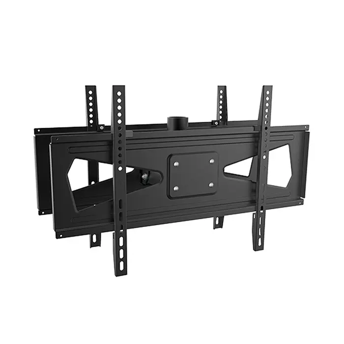 Uchwyt Maclean, Uniwersalny, Na dwa telewizory, Przód/tył, 23-70", Max vesa 600x400, PROFI MARKET SYSTEM, Czarny, 50kg, MC-703