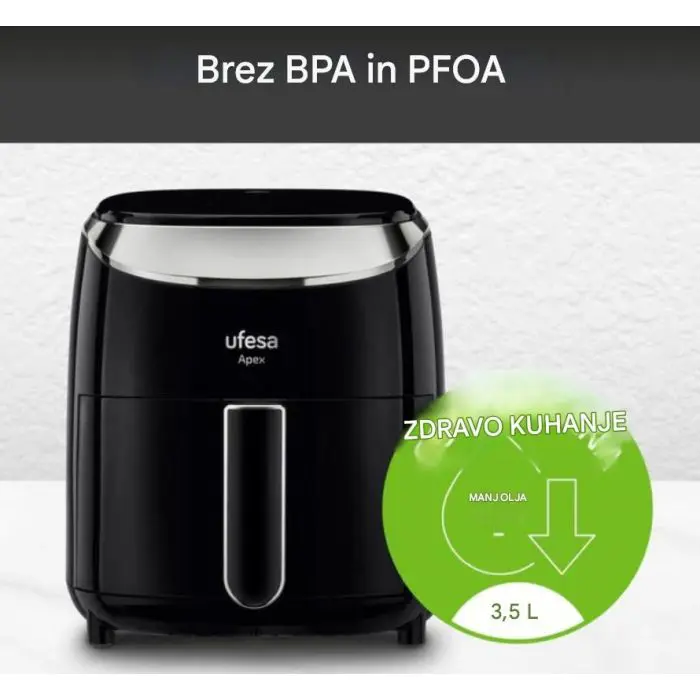 Ufesa digital air fringer Apex 3.5L 1,500 W