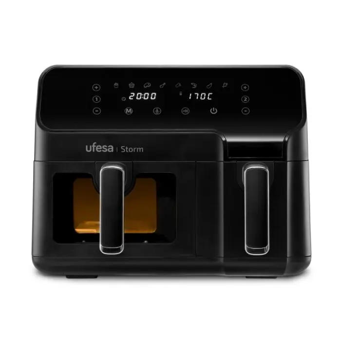 Ufesa Dual Pan Digital Air Fryer 5.5L + 3.5L Storm 2700W