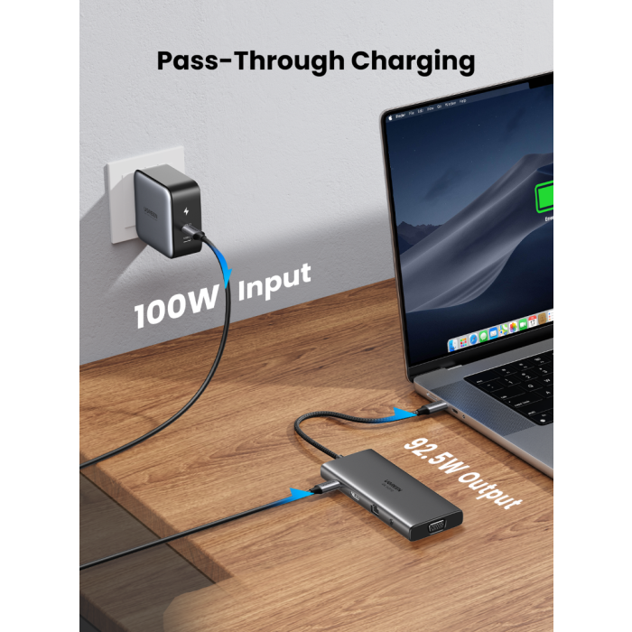 Ugreen 11v1 USB-C docking station with 100W PD