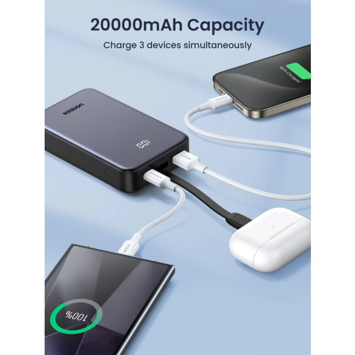 Ugreen 22,5W 20000mAh prenosna baterija
