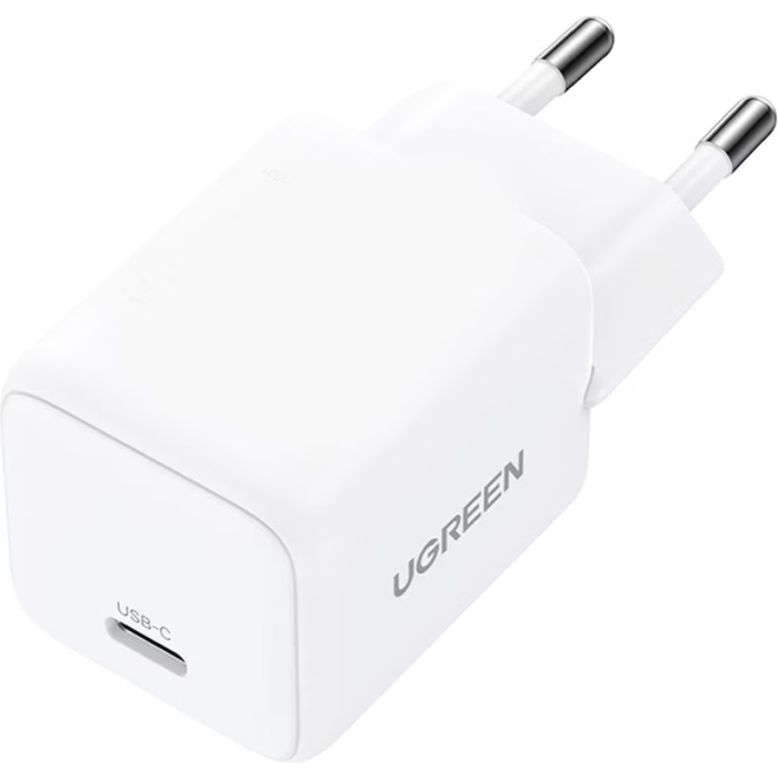 Ugreen 30W USB-C GaN hitri polnilec - bel