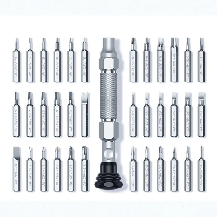 UGREEN 38 u 1 set odvijača od aluminijske legure, 36 vrhova