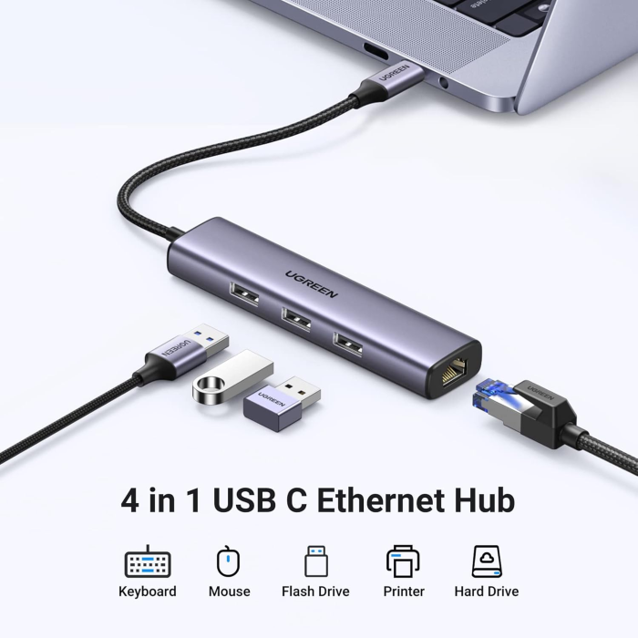 Ugreen 4 in 1 USB-C Hub