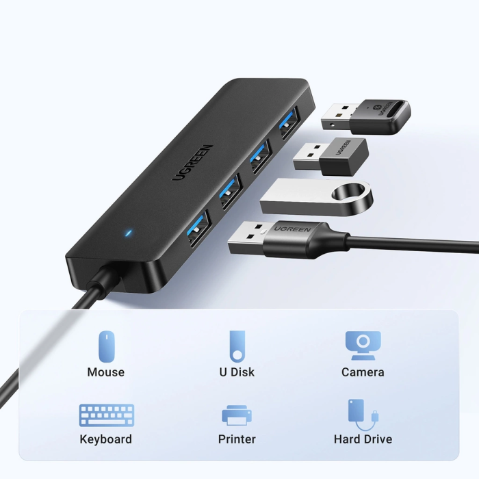 Ugreen 4-port USB 3.0 hub - 1M