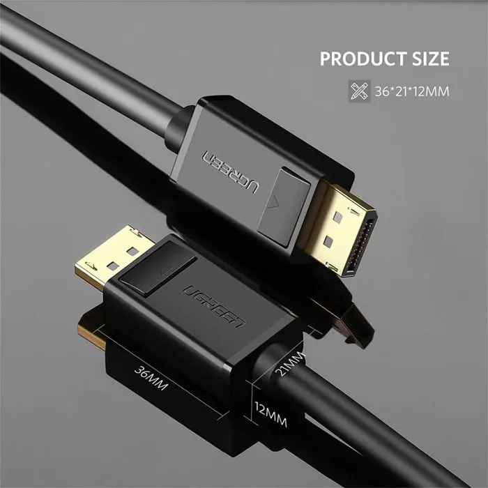 Ugreen 4K DisplayPort cable 5M - box