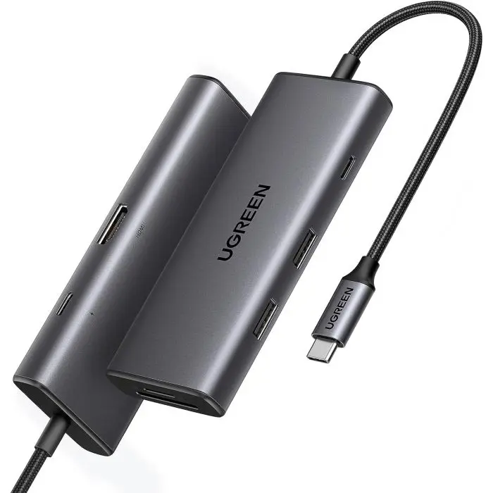 Ugreen 7in1 USB-C Hub (10Gbps USB 3.2, 4K@30Hz HDMI)