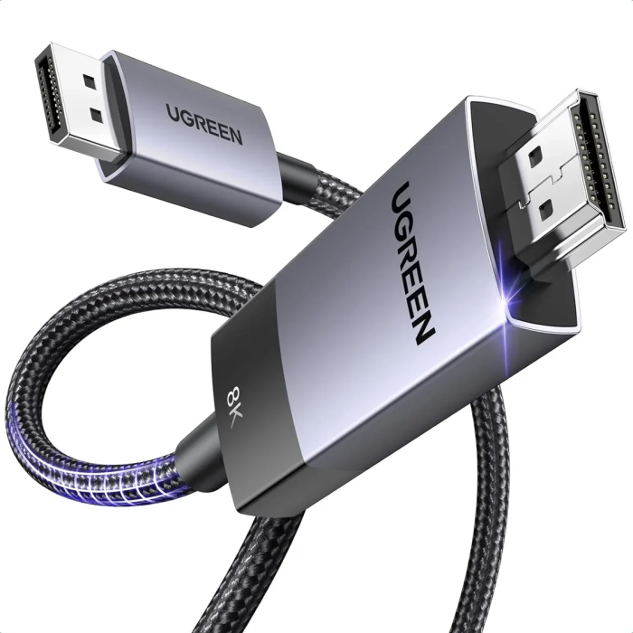 Ugreen Cable DisplayPort to HDMI 8K@60Hz - 1M