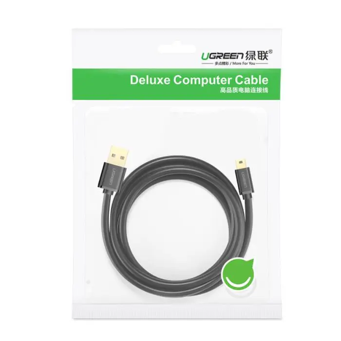 Ugreen cable USB-A to Mini USB 1m - polybag