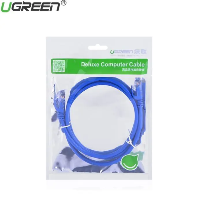UGREEN Cat 6 UTP Lan cable 10m blue - polybag