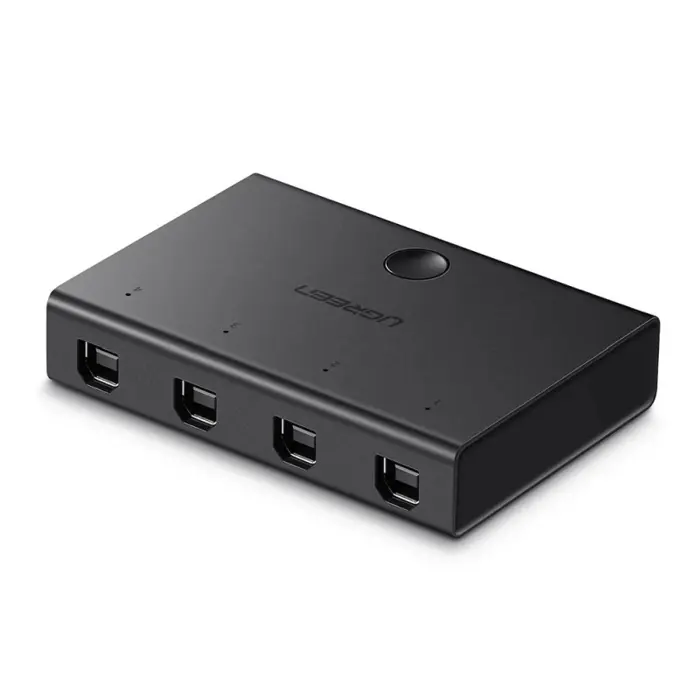 UGREEN Data Switch, USB 2.0 4x1, crni