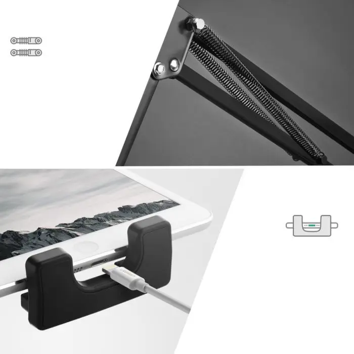 Ugreen desktop holder with folding arm for phone, tablet - 50394