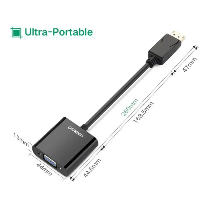 Ugreen DisplayPort to VGA adapter - box