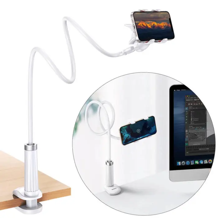 UGREEN držač za smartphonee, fleksibilni, bijeli, 90cm
