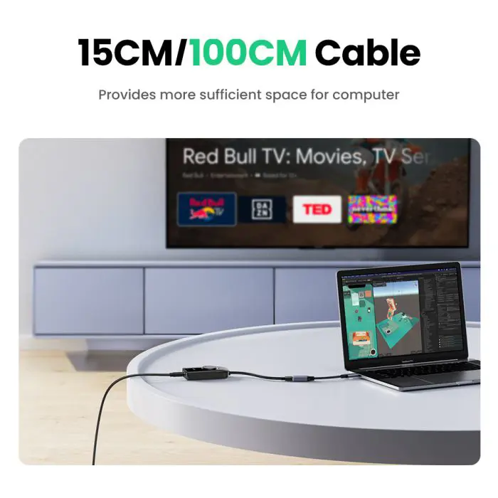 Ugreen external USB sound card - box