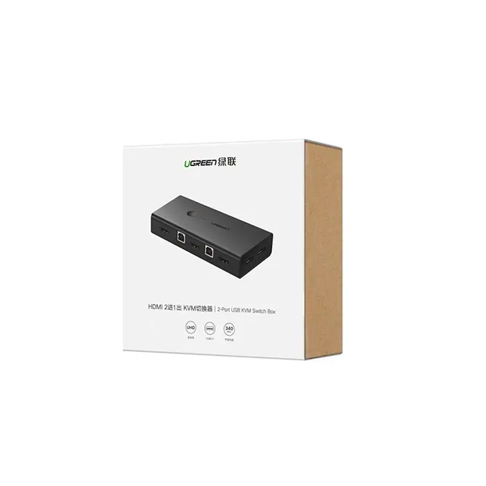 Ugreen HDMI 2x1 KVM Switch - box