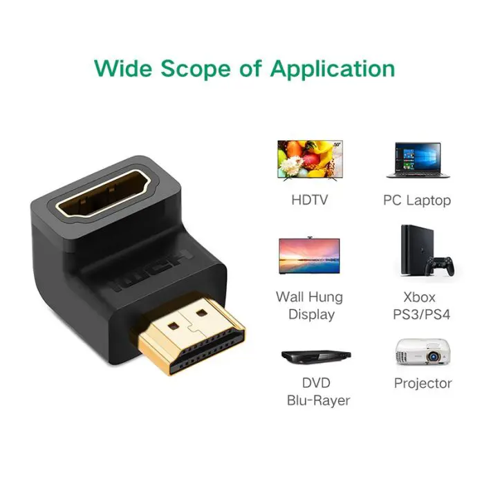 Ugreen HDMI M to Z Angle adapter - polybag