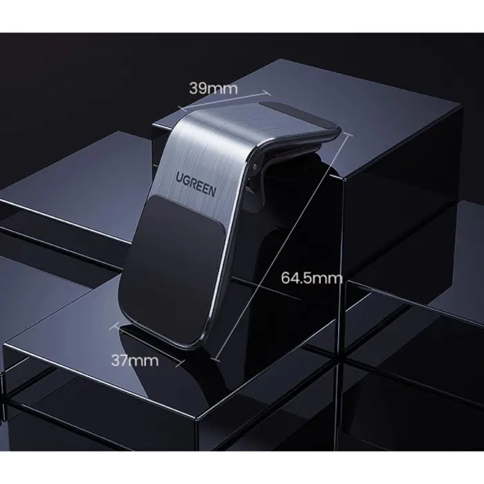UGREEN magnetni držač za smartphone, za auto, crni