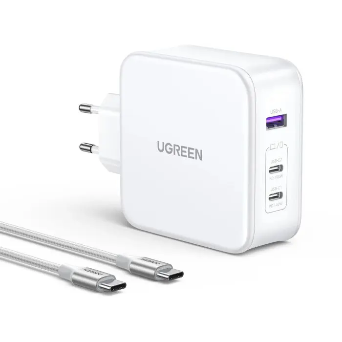 UGREEN Nexode 3 Port 140W USB-C Charger with PD 3.1 GaN