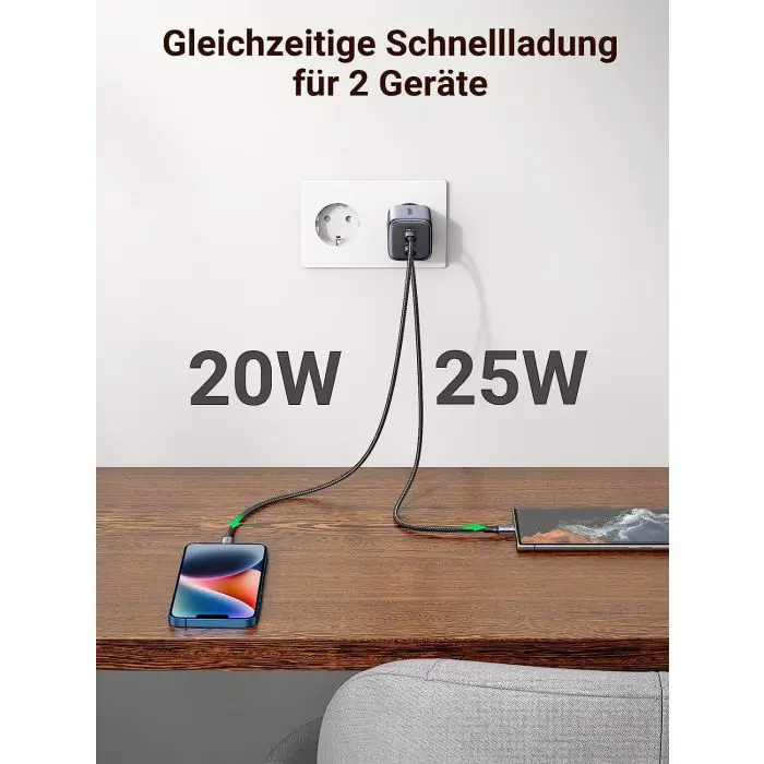 Ugreen Nexode 45W USB C Charger GaN II PD 3.0