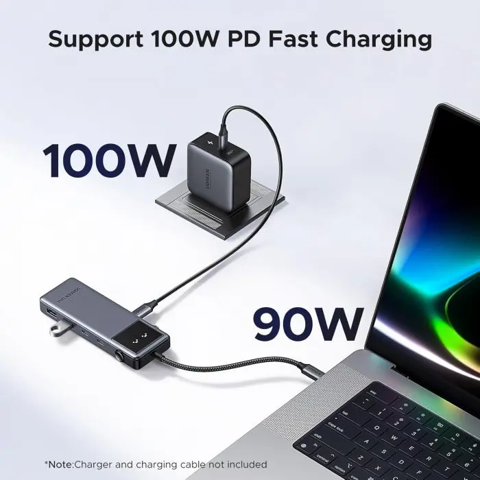 Ugreen Uno 6in1 USB-C hub with 10Gbps USB-C and USB-A and 4K@60Hz HDMI outputs