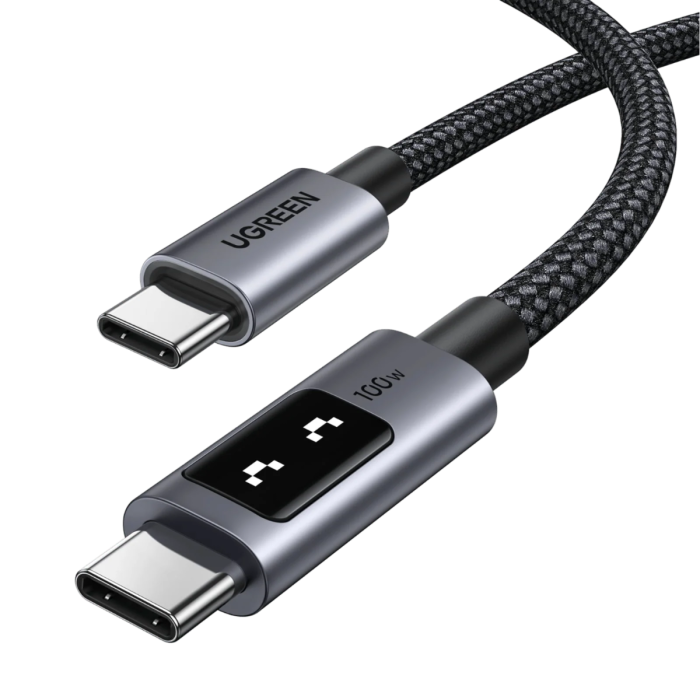 Ugreen Uno USB-C na USB-C polnilni kabel 100W, 3M