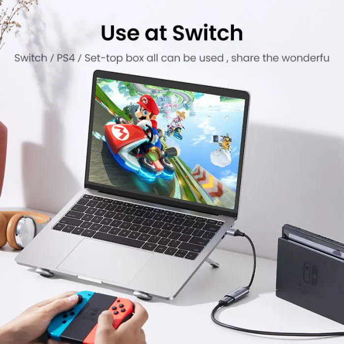 Ugreen USB 1080p HDMI to USB-C/A image capture adapter - box