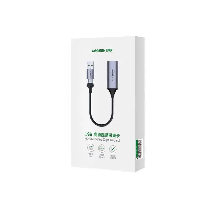 Ugreen USB 1080p HDMI to USB-C/A image capture adapter - box