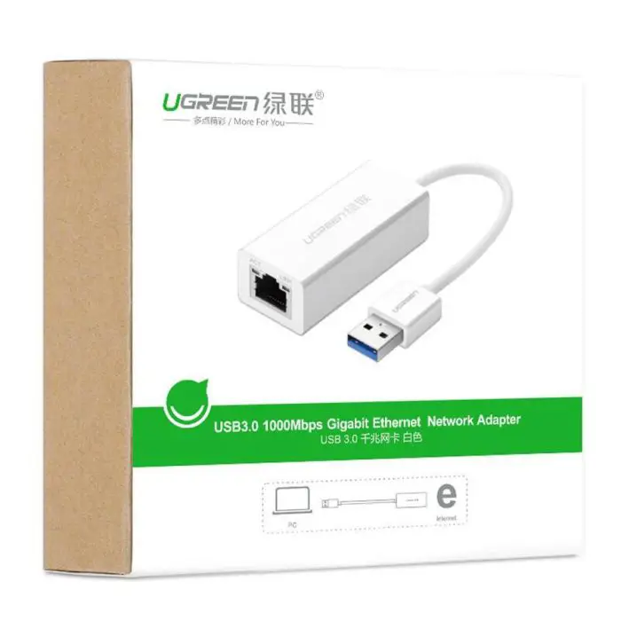 Ugreen USB 3.0 10/100/1000 network card - box