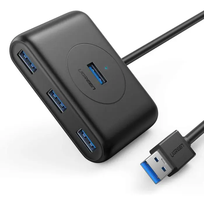 Ugreen USB 3.0 4 Ports Hub black 1m - box