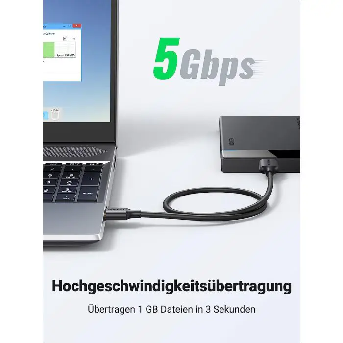 Ugreen USB 3.0 cable USB A to Micro B, 2m